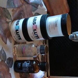 Opi Nail Clarite And Nail Color Powder With Brush Cleaner